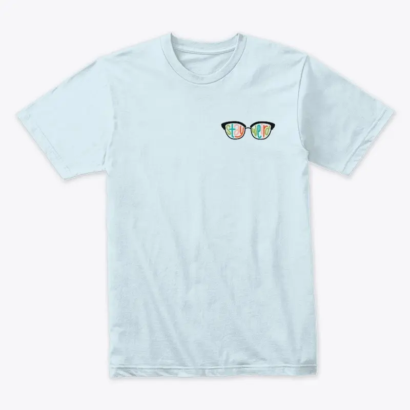 Stay Weird Rainbow Glasses Tee 2