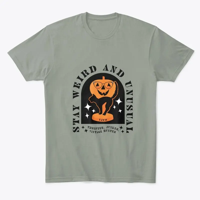 Stay Weird & Unusual Blow Mold Tee